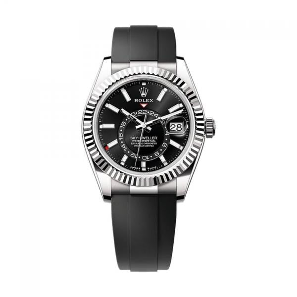 RolexSky-Dweller Oyster Perpetual Automatic Silver Black Dial
