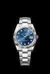 RolexOyster Perpetual Date Just Automatic Silver Blue Dial