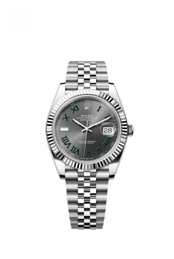 RolexOyster Perpetual Date Just Automatic Silver Grey Dial