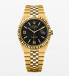 RolexLand-Dweller Automatic Gold Black Dial