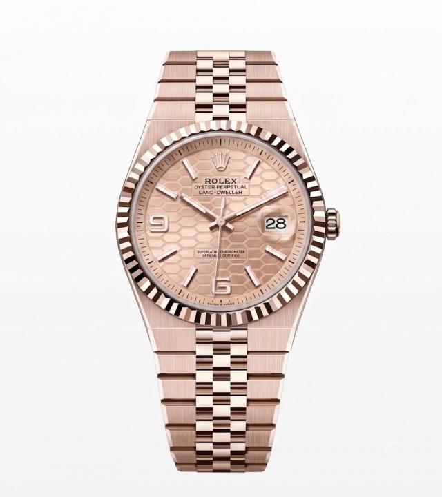 RolexLand-Dweller Automatic Full Rose Gold