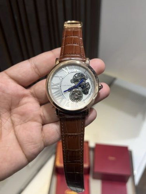 CARTIE_R AUTOMATIC LEATHER BELT