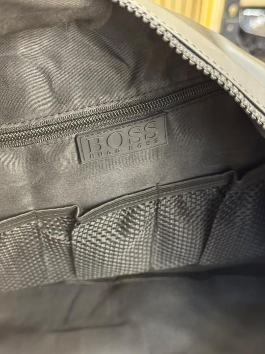 Hugo Bos_s Travel Duffle Bag Black Limited Edition (BS16007-D)