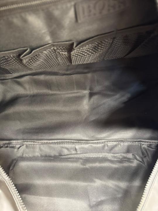 Hugo Bos_s Travel Duffle Bag Black Limited Edition (BS16007-D)
