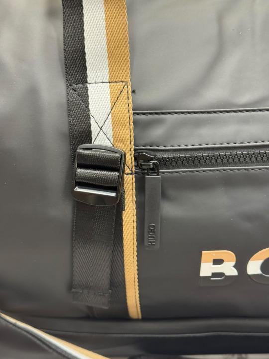 Hugo Bos_s Travel Duffle Bag Black Limited Edition (BS16007-D)
