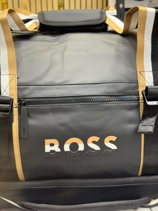 Hugo Bos_s Travel Duffle Bag Black Limited Edition (BS16007-D)