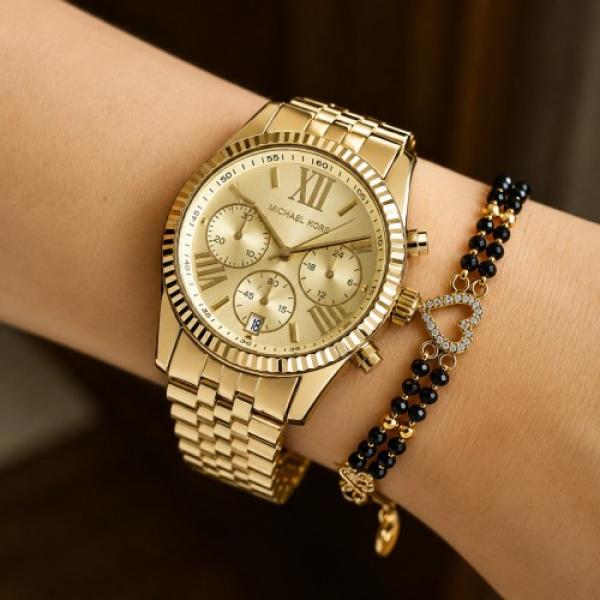 MICHAEL KOR S LEXINGTON CHRONOGRAPH WORKING 600