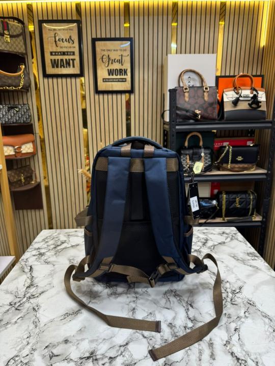 TUMI Alpha Bravo Premium Backpack (T85616) (Blue)