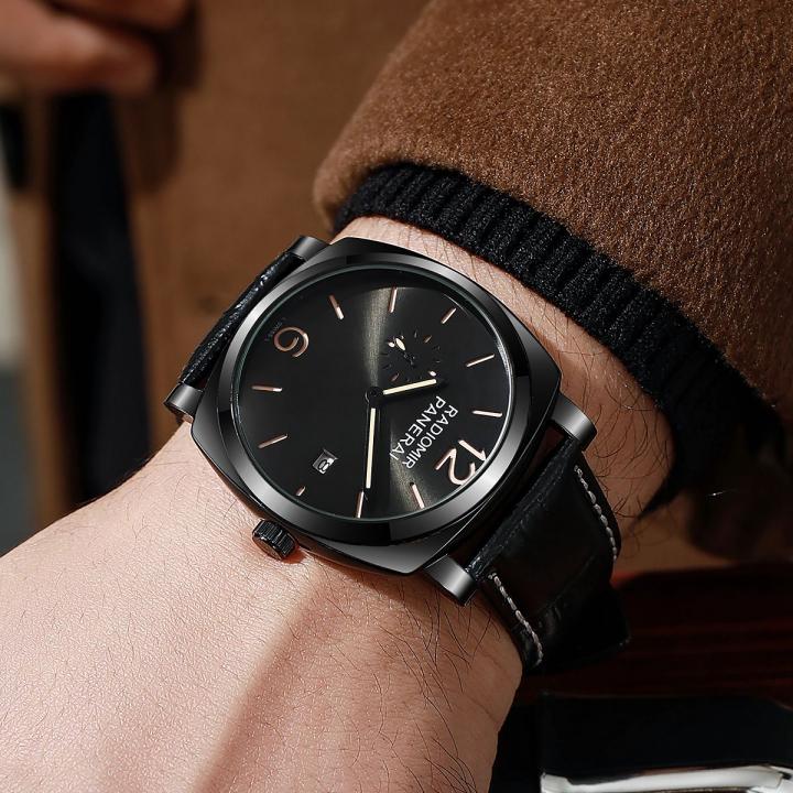 RADIOMIR PANERAI ALL BLACK LEATHER STRAP 310