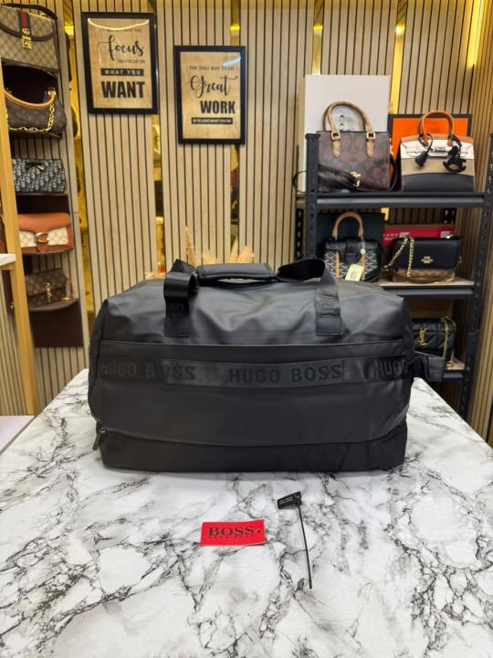 Hugo Bos_s Premium Quality Carry-On Travel Duffle Bag (BS16006-A)