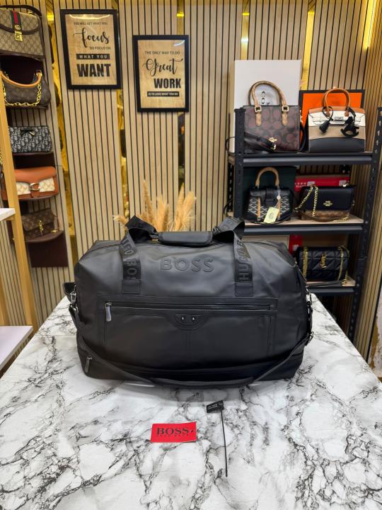 Hugo Bos_s Premium Quality Carry-On Travel Duffle Bag (BS16006-A)