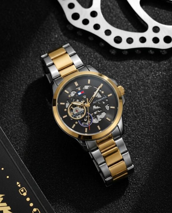 Tommmy Hilfige_r skeleton automatic