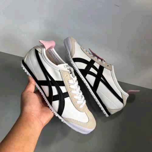 Patou X Onitsukaa Tiger Mexico 66 WHITEBLACK for her