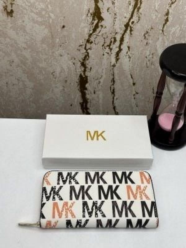 MICHAE.L_KORS LADIES WALLET PREMIUM QUALITY WITH OG BOX (MK3051-WHITE)