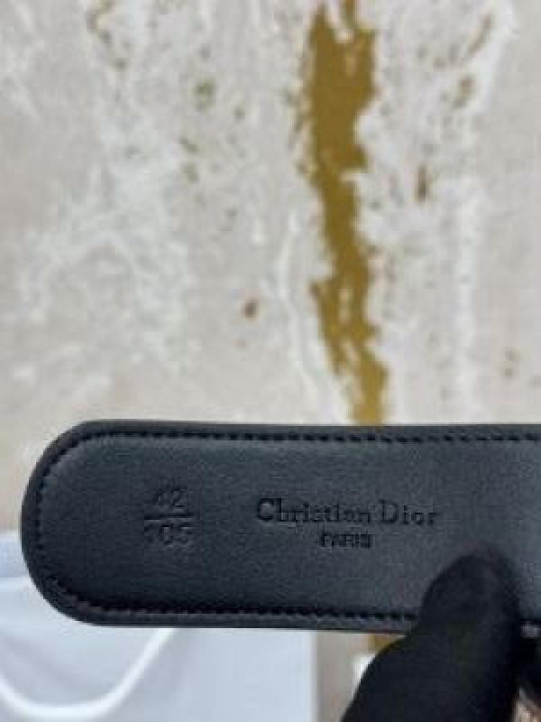 Christian Wallet Belt combo With Box And Dust Bag(D65 Apricot)