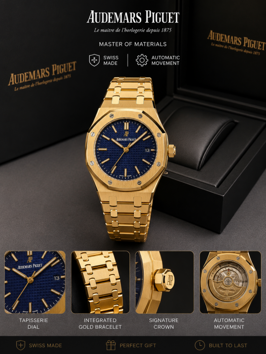Automatic Audemars Pigue_t Royal Oak
