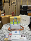 michae_l kors Field Tote Bag Two Tone In Colorblock Signature With Double Og Box And DustBag Including CarryBag (V6739-Yellow)
