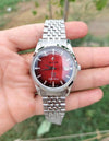 RAD O CAPTAIN COOK GOLDEN HORSE AUTOMATIC SILVER RED 623