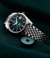 RAD O CAPTAIN COOK GOLDEN HORSE AUTOMATIC SILVER GREEN 625