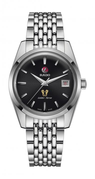 RAD O CAPTAIN COOK GOLDEN HORSE AUTOMATIC SILVER BLACK 626