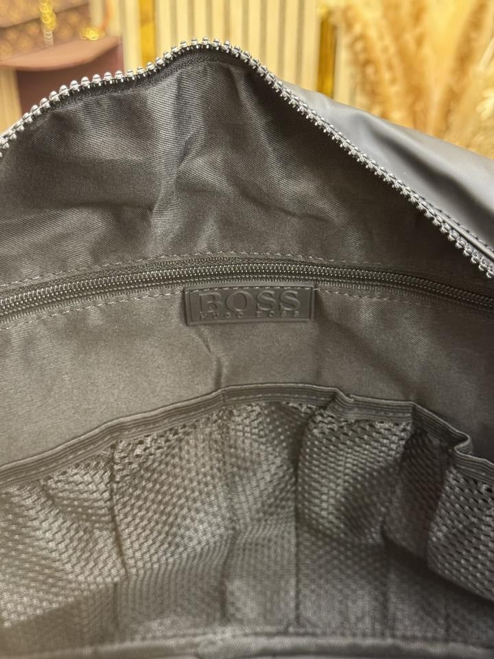 Hugo Bos_s Travel Duffle Bag Black Limited Edition (BS16007-C)