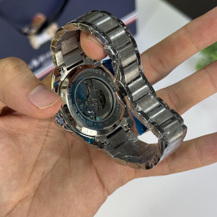 Tommy Hilfige r Skeleton Automatic watch