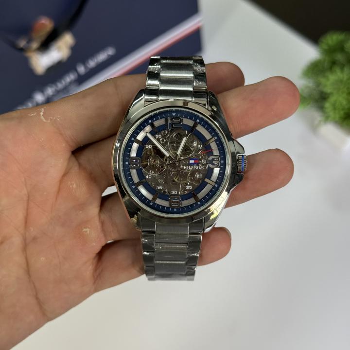 Tommy Hilfige r Skeleton Automatic watch