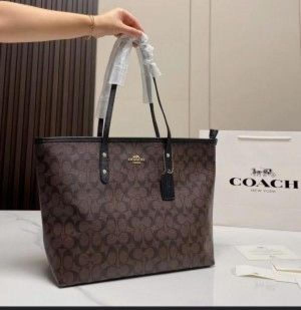 COAC_H TOTE SLING DAMAGE BOX (COFFEE)