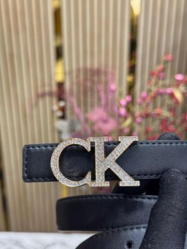Calvim klie_n Premium Quality Belt Crystal Coded Buckle With Box And Dust Bag Including Carry Bag (15-Black)