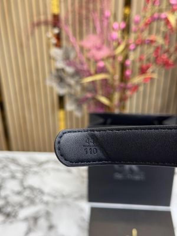 Calvim klie_n Premium Quality Belt Crystal Coded Buckle With Box And Dust Bag Including Carry Bag (15-Black)