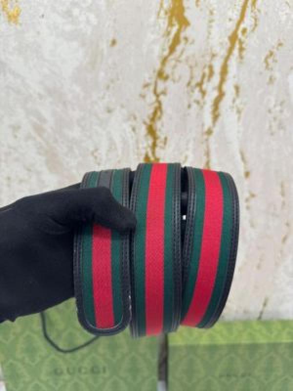 GUCC_I GG PRINT PREMIUM QUALITY BELT COMBO WITH OG BOX DUST BAG CARRY BAG G02