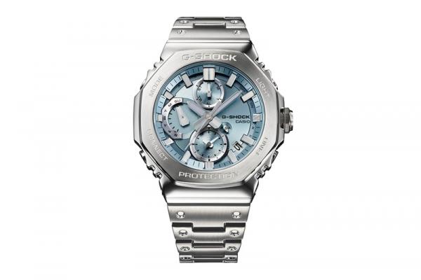 Casi o gshock gmc-b2100  silver blue 632