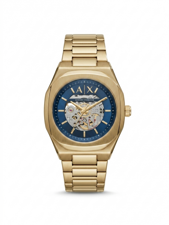 Arman_i Exchange Ax2418 Hampton Automatic gold blue