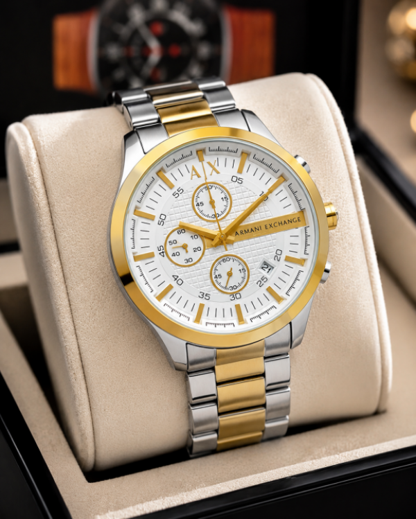 ARMA I EXCHANGE HAMPTON GUNMETAL CHRONOGRAPH WATCH 532