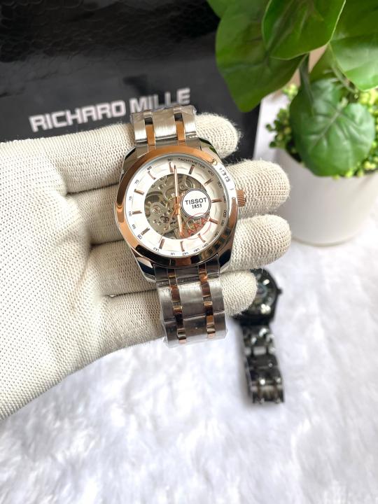 Tisso T Couturier Automatic Two tone White AT453