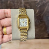 cartie r santos ladie 36 mm gold white 646