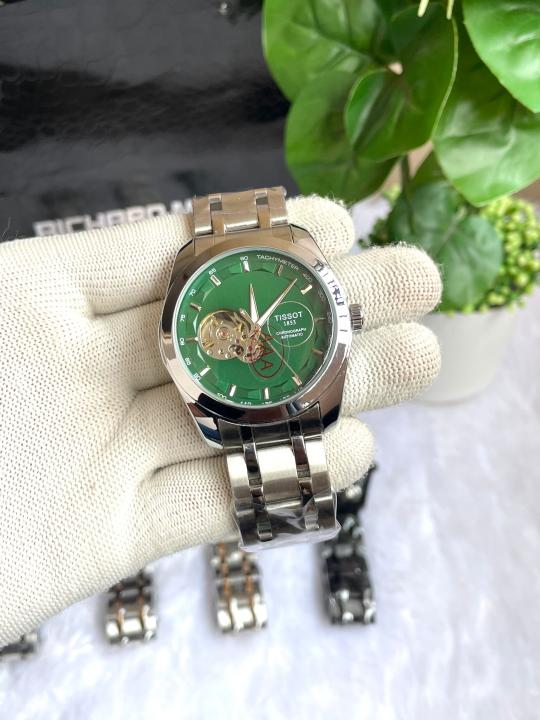 Tisso T Couturier Automatic Silver Green AT453
