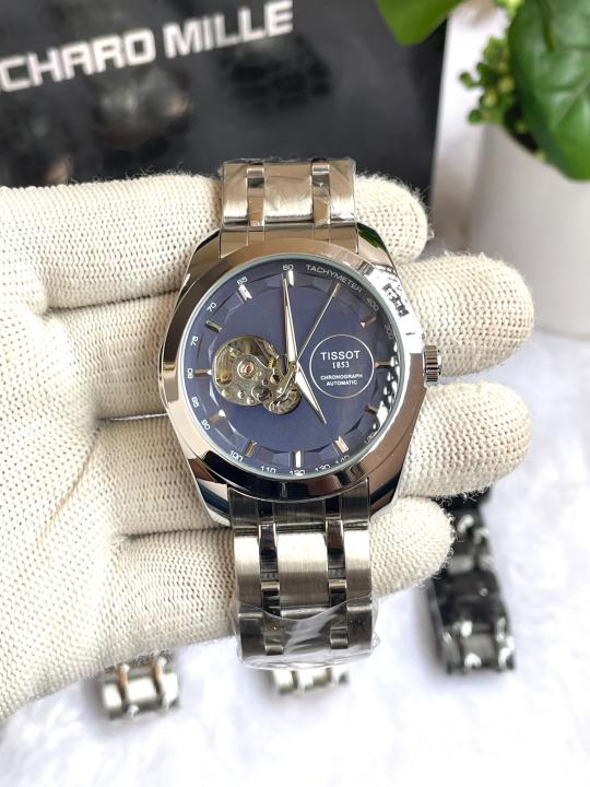 Tisso T Couturier Automatic Silver Blue AT453