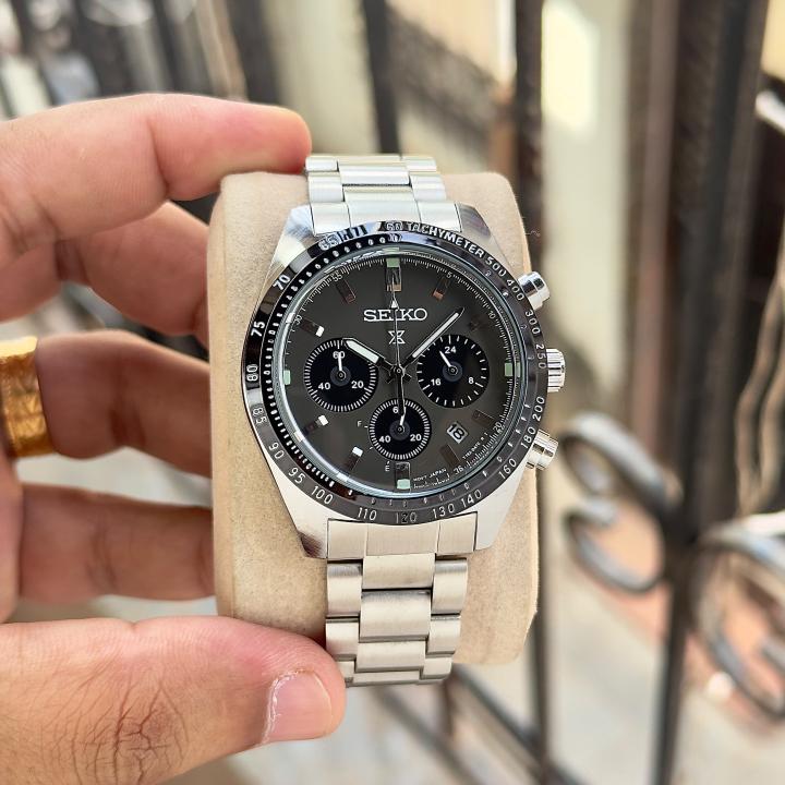 Seiko Prospex Speedtimer Chronograph  silver -gray
