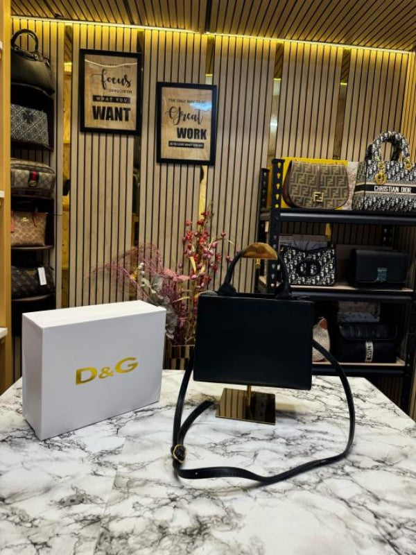Dolc_e & Gabbana Daily Mini Leather Tote Bag With Og Box And Dust Bag Premium Quality (V-2221)