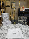 Christian Dio_r Montaign Oblique Shoulder Bag With Double Og Box And Dust Bag (V06757-Blue)