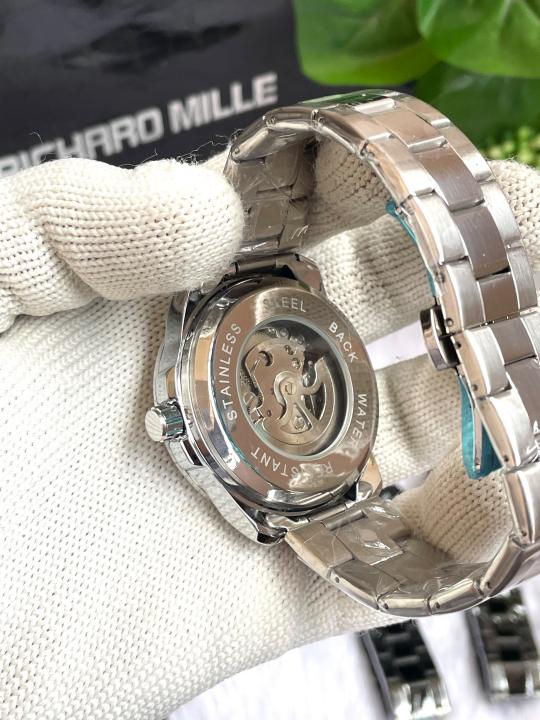 ARMA I EXCHANGE  HAMPTON AUTOMATIC SILVER WHITE AT455