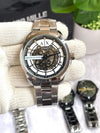 ARMA I EXCHANGE  HAMPTON AUTOMATIC SILVER WHITE AT455