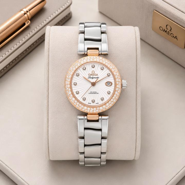 Omegg Lady matic Dimond Edition