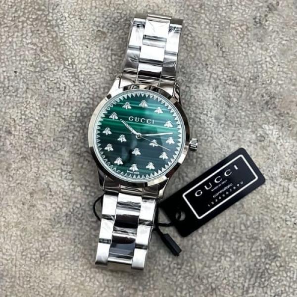 Gucc_i Silver Green