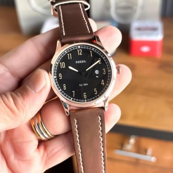 Fossi_l Rose Gold Black