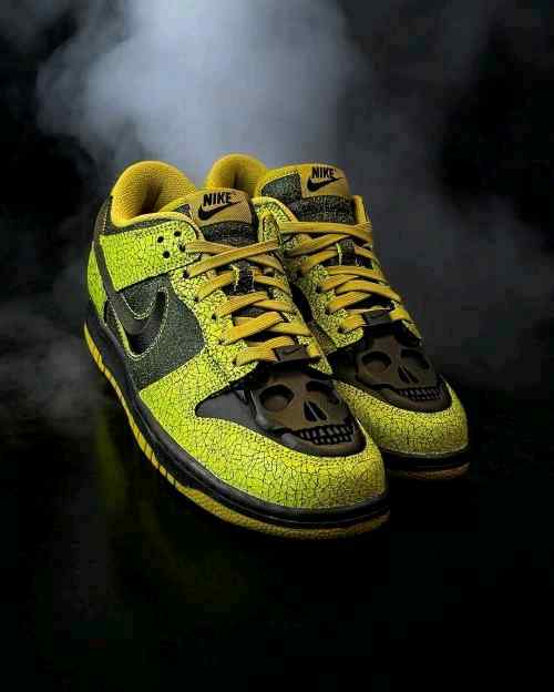 Nikkee Dunk Low QS HALLOWEEN SKULL