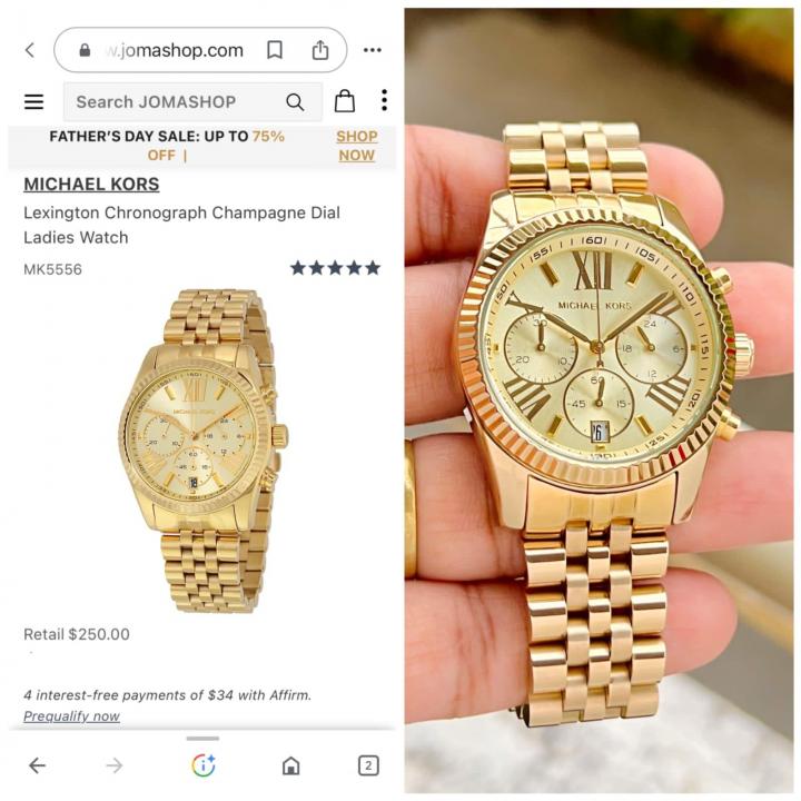 Michaee_l Kors Lexington chronograph
