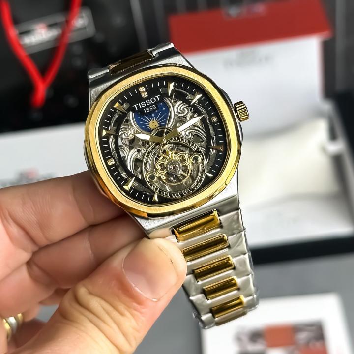 Tissso_t Automatic Two Tone Gold