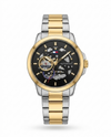 TOMMY HILFIGE SKELETON AUTOMATIC TT GOLD BLACK 588